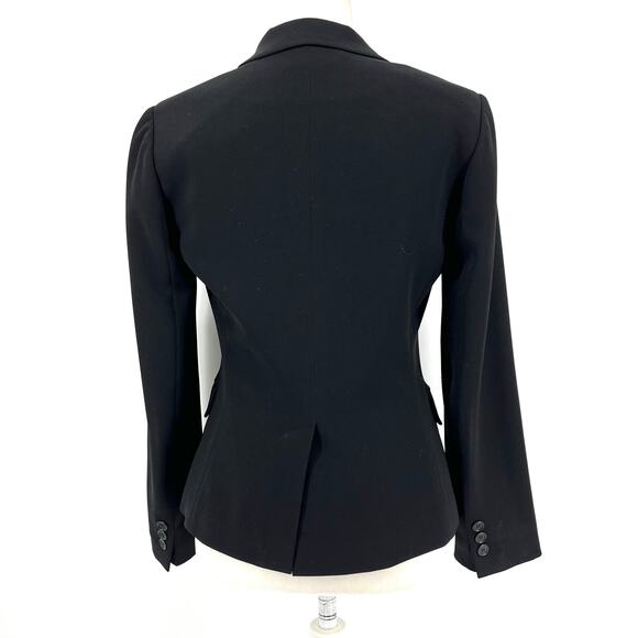 Calvin Klein Short Single-Breasted Blazer 2 Tailored Career Jacket - Picture 3 of 8